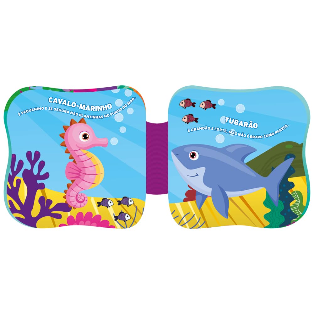 BLU EDITORA - CONHECENDO OS ANIMAIS (BANHO) - PEIXE PALHACO - Imagem 3
