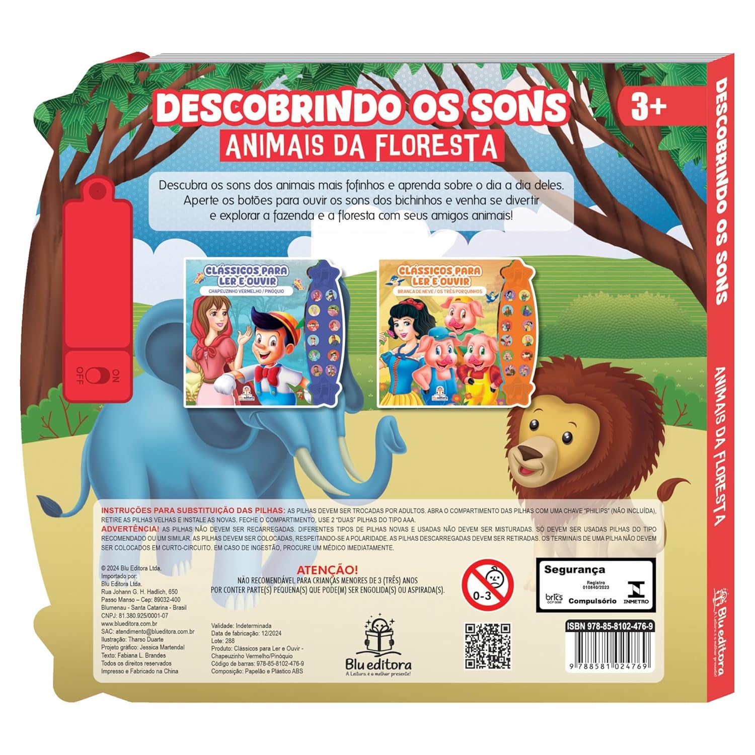 BLU EDITORA - DESCOBRINDO OS SONS - FLORESTA - Imagem 2