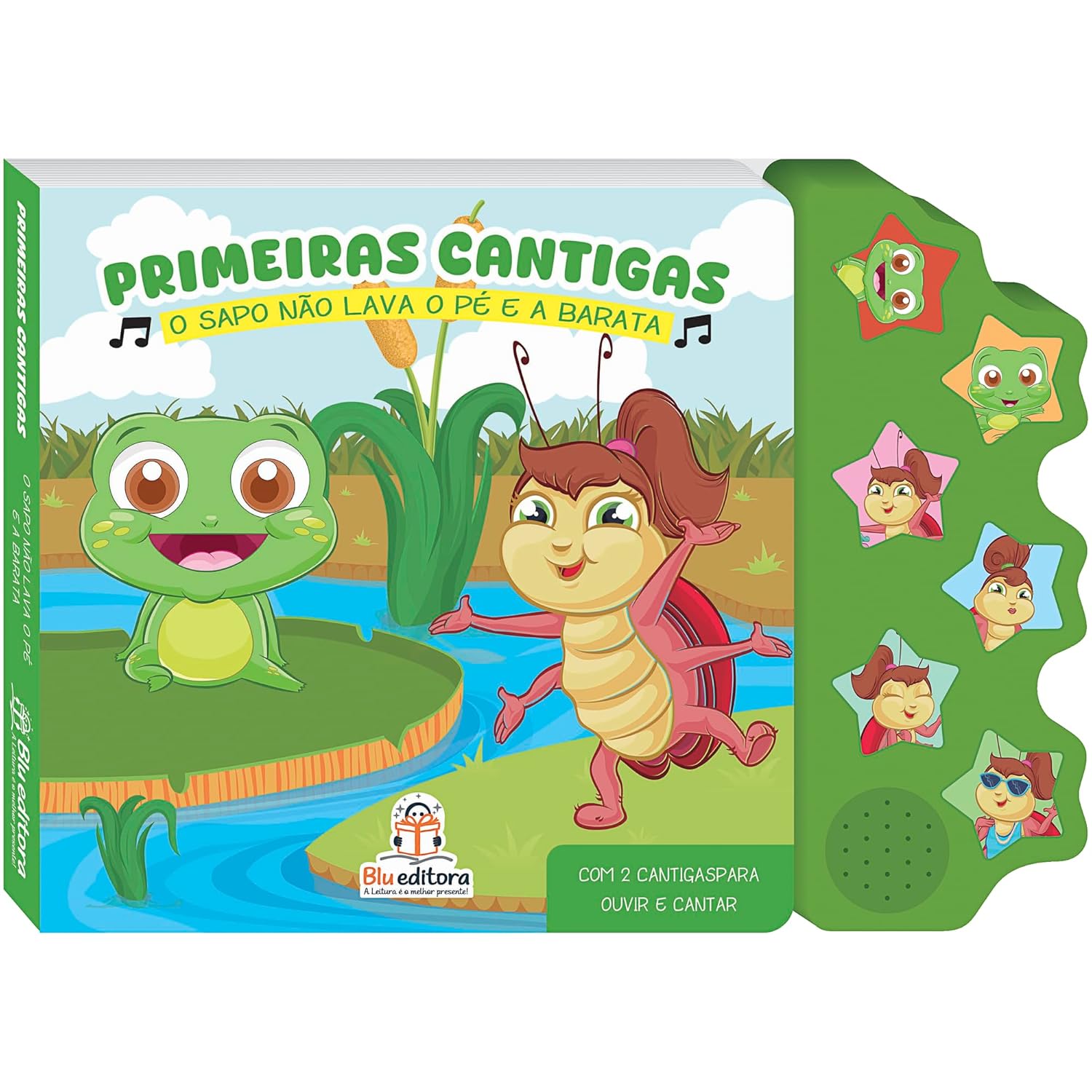 BLU EDITORA - PRIMEIRAS CANTIGAS - SAPO NAO LAVA