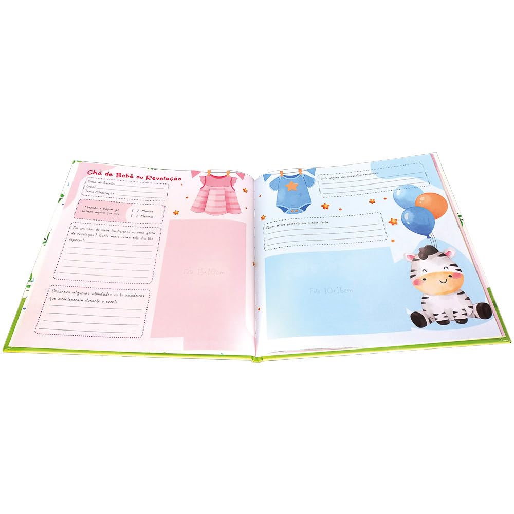 BLU EDITORA - PRIMEIRO ANO DO BEBE - MENINA - Imagem 3