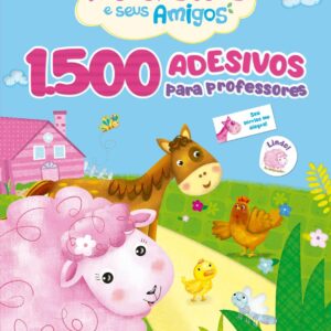 CIRANDA CULTURAL - 1500 ADESIVOS PARA PROFESSORES - OVELHA ROSA
