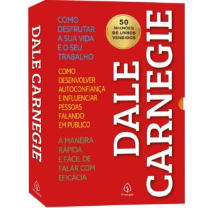 CIRANDA CULTURAL - BOX - DALE CARNEGIE (VERMELHO) (3 LIVROS)