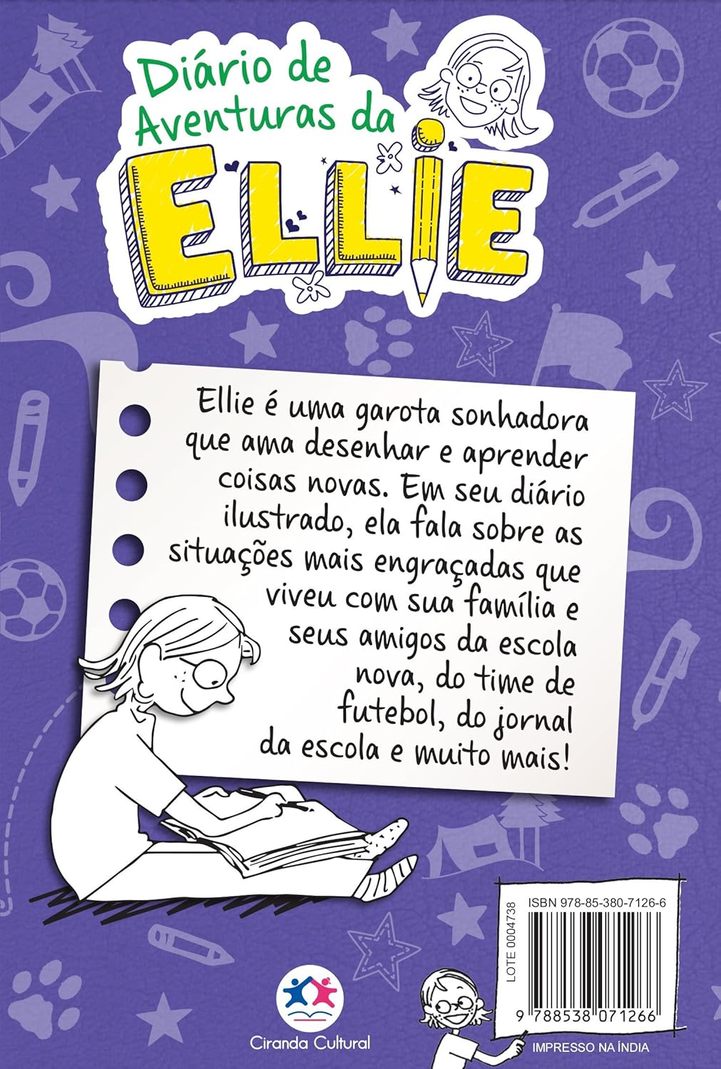CIRANDA CULTURAL - BOX - DIARIO DE AVENTURAS DA ELLIE - Imagem 2