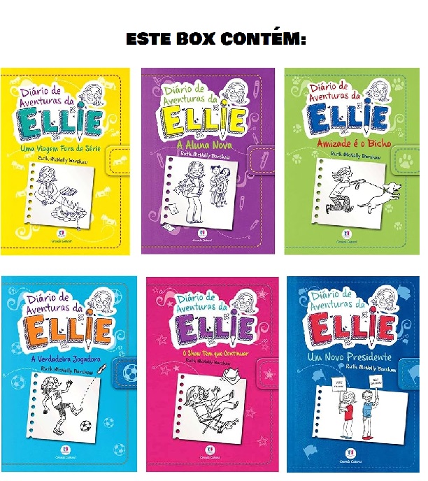 CIRANDA CULTURAL - BOX - DIARIO DE AVENTURAS DA ELLIE - Imagem 3