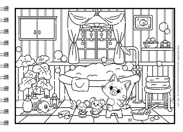CIRANDA CULTURAL - COMFY AND COZY - TOM E JERRY - Imagem 3