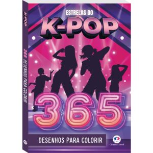 CIRANDA CULTURAL - ESTRELAS DO K-POP - 365 DESENHOS PARA COLORIR