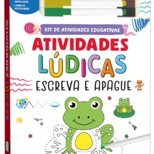 CIRANDA CULTURAL - KIT DE ATIVIDADES EDUCATIVAS (ESCREVA E APAGUE) - ATIVIDADES LUDICAS