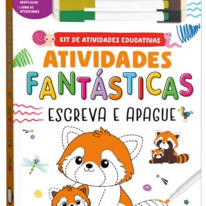 CIRANDA CULTURAL - KIT DE ATIVIDADES EDUCATIVAS (ESCREVA E APAGUE) - ATIVIDADES FANTASTICAS