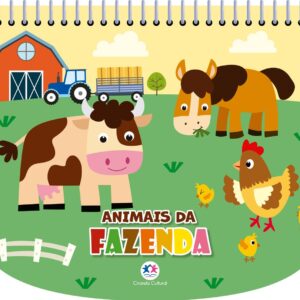 CIRANDA CULTURAL - LIVRO DE COLORIR + CANETINHAS - FAZENDA