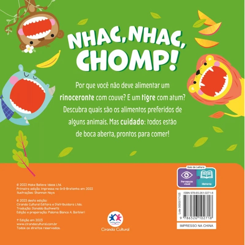 CIRANDA CULTURAL - VOCE TEM CORAGEM? - NHAC, NHAC, CHOMP - Imagem 2