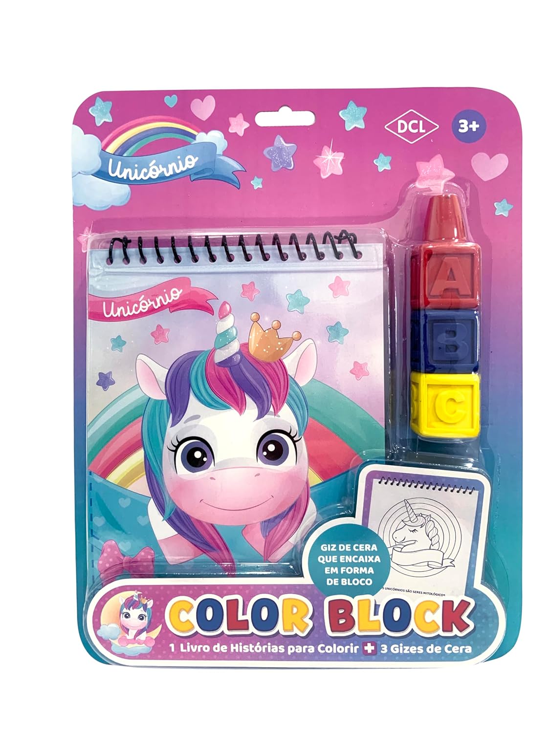 DCL - COLOR BLOCK - UNICORNIO