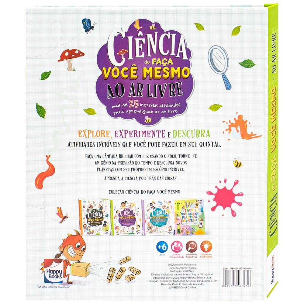 HAPPY BOOKS - CIENCIA DO FACA VOCE MESMO AR LIVRE - Imagem 2