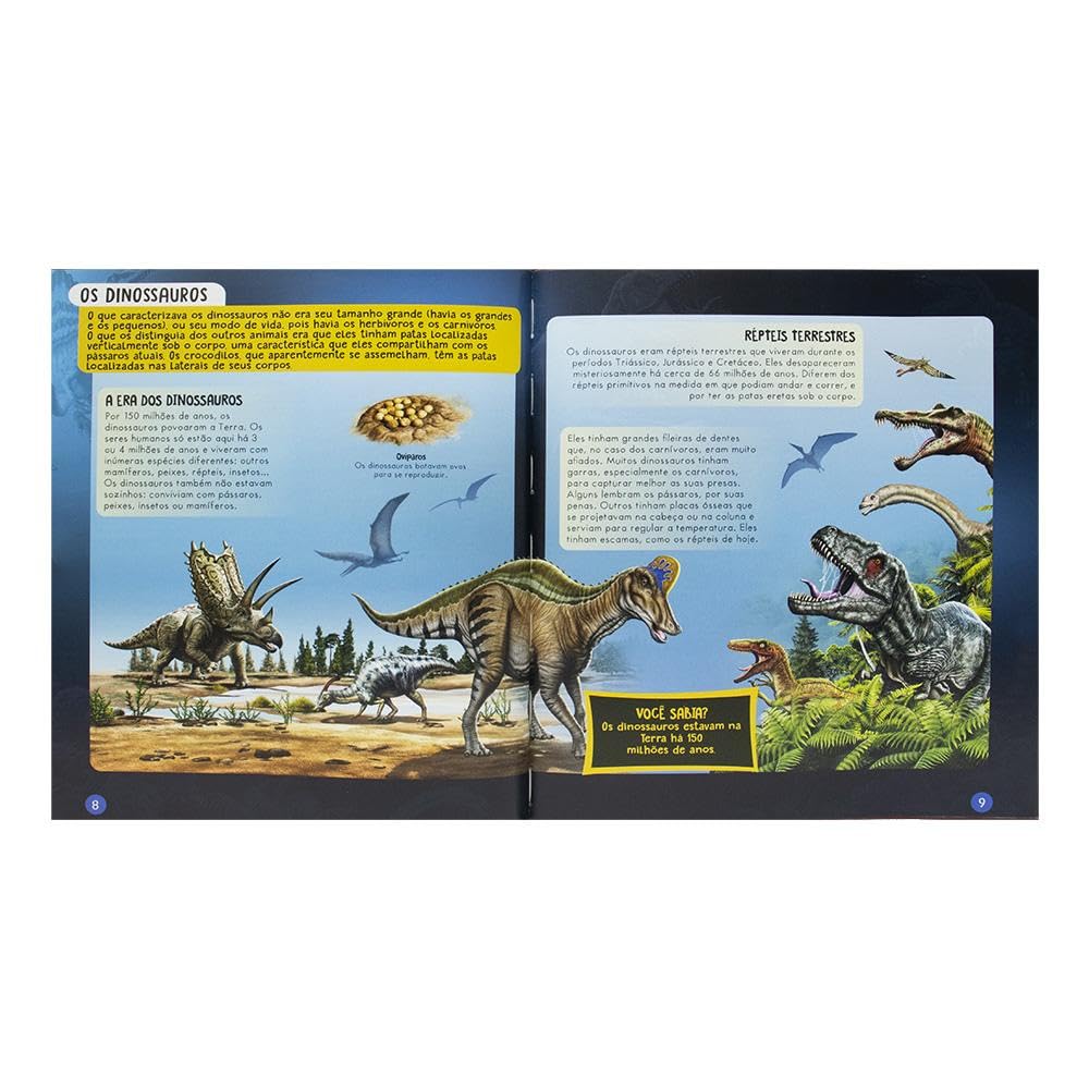 HAPPY BOOKS - LIVRO DE MAQUETE 3D - INCRIVEIS DINOSSAUROS - Imagem 4
