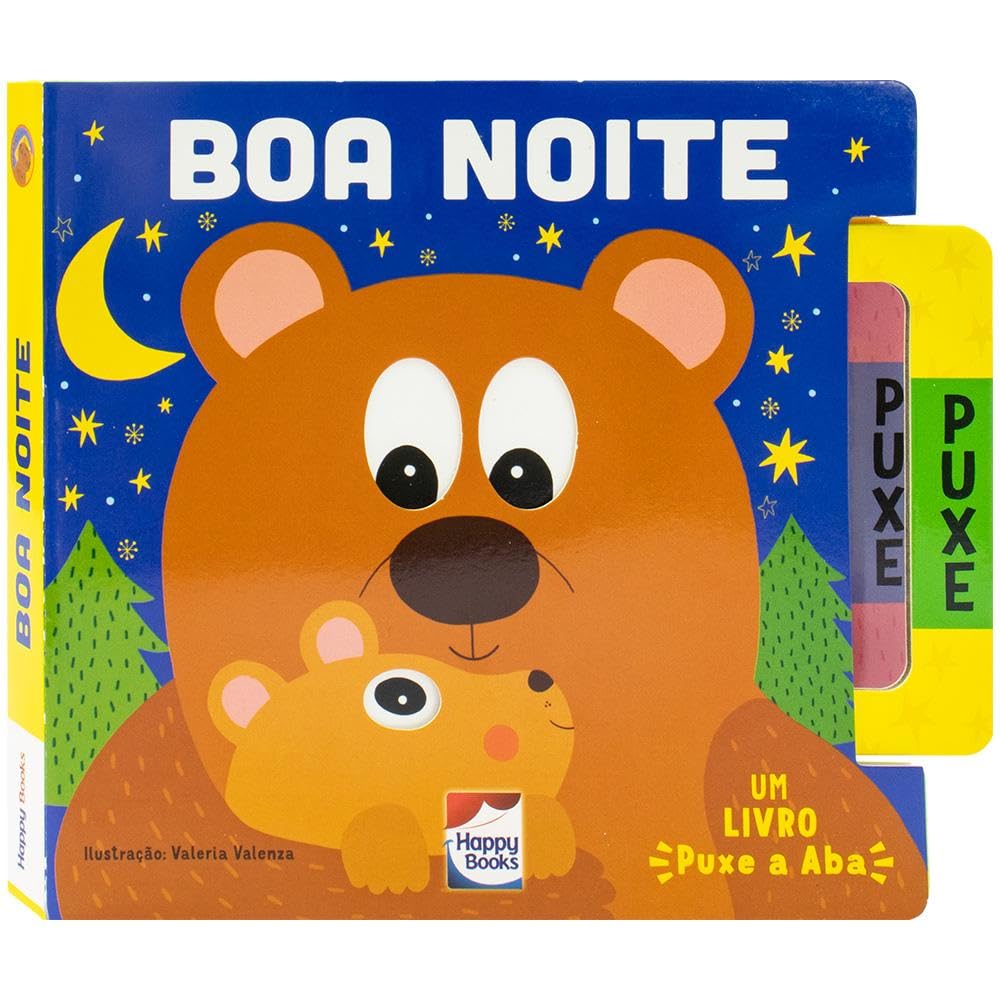 HAPPY BOOKS - LIVRO PUXE A ABA - BOA NOITE