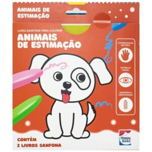 HAPPY BOOKS - LIVRO-SANFONA PARA COLORIR - ESTIMACAO