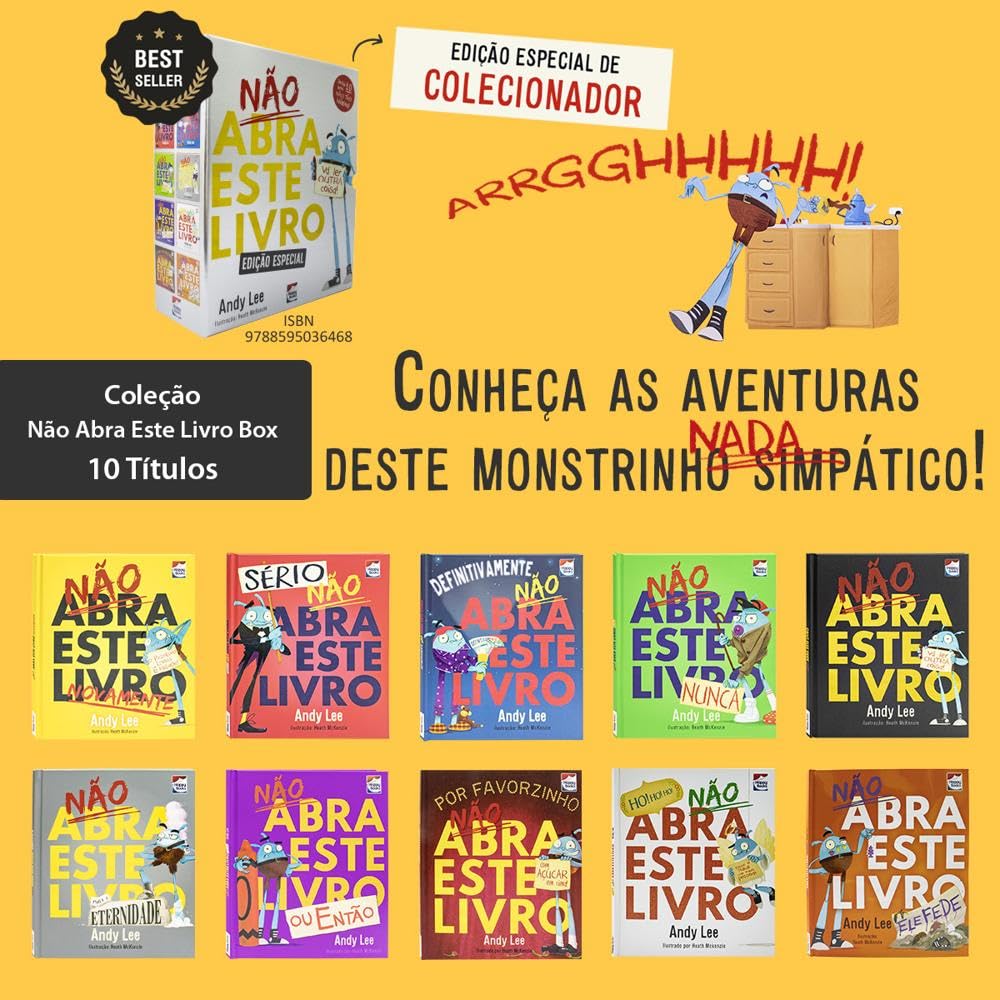 HAPPY BOOKS - NAO ABRA ESTE LIVRO: BOX C/10 UND - Imagem 2