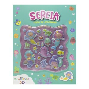 TODOLIVRO - ADESIVOS 3D - LIVROS DE ATIVIDADES: SEREIA