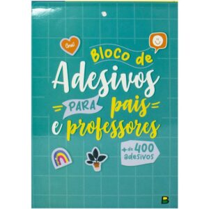 TODOLIVRO - BLOCO DE ADESIVOS PARA PAIS E PROFESSORES VERDE