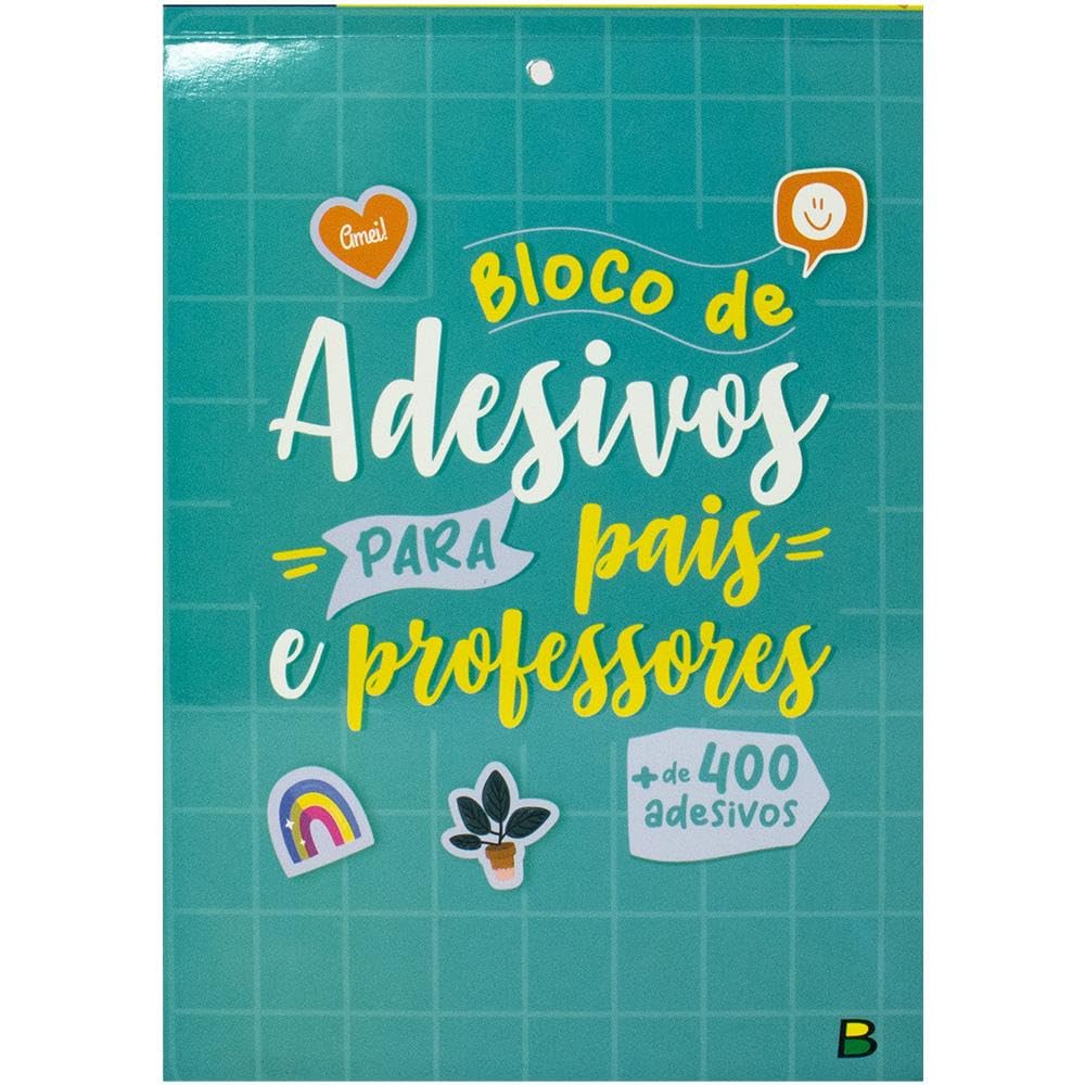 TODOLIVRO - BLOCO DE ADESIVOS PARA PAIS E PROFESSORES VERDE