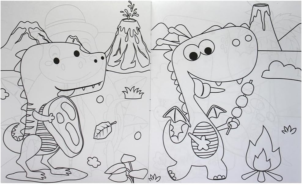 TODOLIVRO - COLORIR E IMAGINAR - DINO - Imagem 4