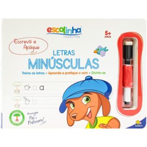 TODOLIVRO - ESCOLINHA - ESCREVA APAGUE - MINUSCULAS