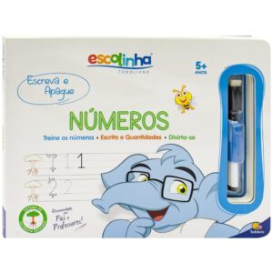 TODOLIVRO - ESCOLINHA - ESCREVA APAGUE - NUMEROS