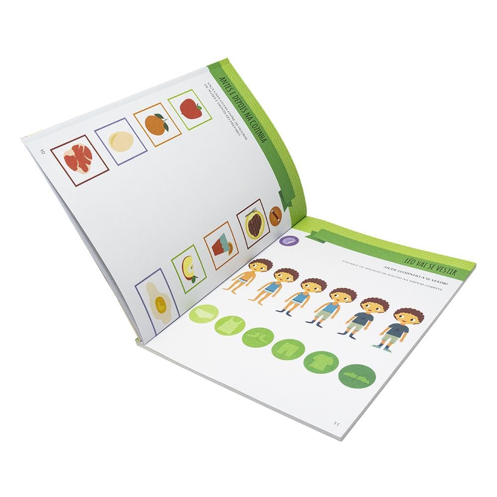 TODOLIVRO - ESCOLINHA MONTESSORI MEU P LIVRO ATIVIDADES - DESCUBRA O TEMPO - Imagem 4